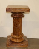 Impressive Marble Stand for Sculpture