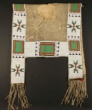 Sioux Beaded Saddle Blanket