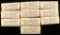 Lot of 10 Blank 45 Cal Cartridges