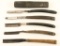 Lot of 5 Antique Straight Razors