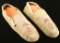 Pair of Sioux Embroidered Moccasins
