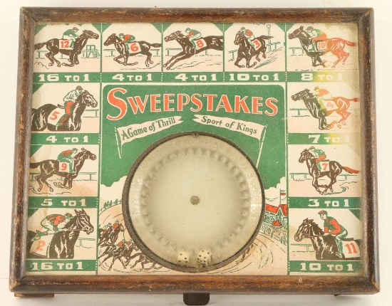 Horse Race Sweepstakes Game