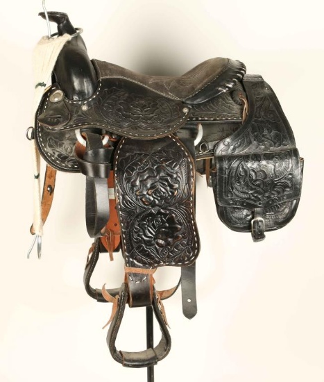 Mexican Tooled Saddle