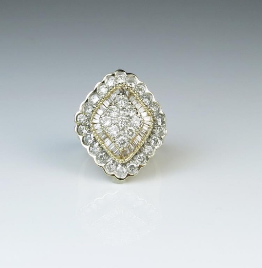 Beautiful Vintage Style Diamond Ring