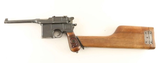 Mauser C96 'Red Nine' 9mm SN: 58121