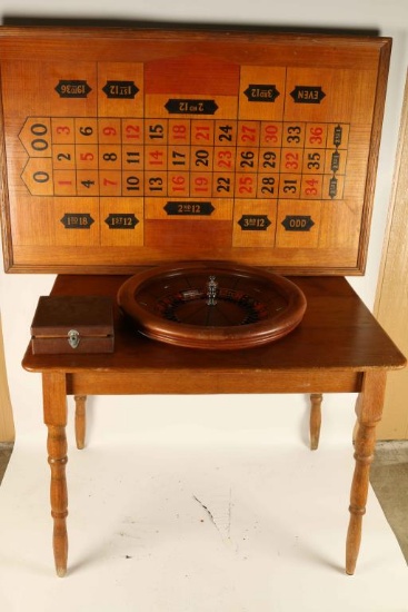 Vintage Mason &Co Roulette Wheel