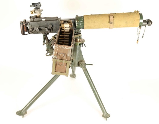 *English Vickers Machine Gun SN: ET82