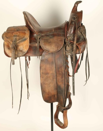 P. A. Wilkerson High Backed Saddle