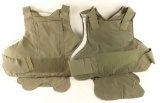 Lot of 2 Bulletproof Vests