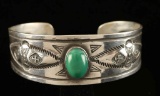 Navajo Green Turquoise Cuff