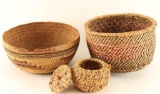 Lot of 3 Baskets