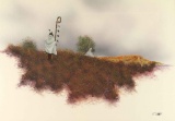 Original Acrylic on Paper by Robert Redbird