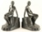 Pair of Art Deco Bronze Bookends