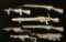 Collection of Pewter Miniature Guns