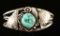 Old Pawn Sterling & Turquoise Cuff