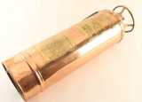 Vintage Copper Fire Extinguisher