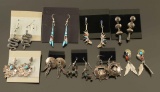 Lot of Sterling Silver Earrings