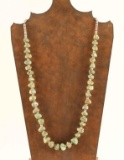 Green Turquoise & Heishi Necklace