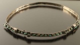 Sterling & Turquoise Hatband