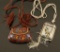 Cloisonne Brass Purse & Pill Box Necklaces