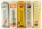 Large Lot of Vintage Soda Advertiser Thermometers