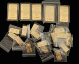 Lot of Fake Gold Bars