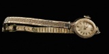 Vintage 14K White Gold Girard Perregaux Watch