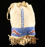 Sioux Beaded Tobacco Pouch