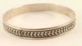 Sterling Bangle by Apache Marc Antia