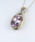 Glamorous Fine Kunzite & Diamond Pendant