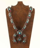 Beautiful Large Navajo Made Kingman Turquoise,