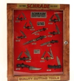 Double Sided Schrade/Taylor Brands Display Case