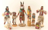 Lot of 6 Hopi Kachinas