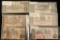 Lot of 5 Authentic Confederate Bank Note