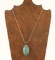 Turquoise Pendant Necklace by Herbert Tsosie