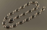 Sterling Silver & Onyx Belt