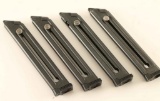 4 Factory Ruger Mark II Magazines