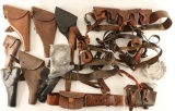 Lot of British Holsters & Misc. Leather