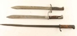 German WWI Butcher Blade Bayonet & More