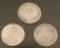 Lot of 3 Spanish Coins