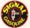 Vintage Signal Gasoline Porcelain Advertising Sign