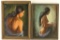 Lot of 2 Original Oils on Canvas by Vicente