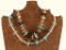 Lot of 2 Pueblo Necklaces