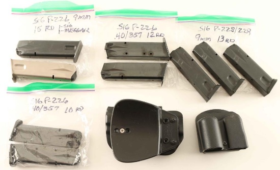 Lot of Mags & Holster