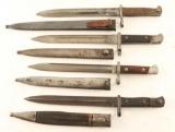 Lot of Misc. German Mauser Bayonets