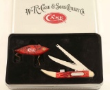 Case XX Red Bone Folding Knife