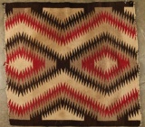 Wool Saddle Blanket with Eye Dazzler Design