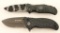 Lot of 2 USMC Folding Knives