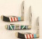 Lot of 3 Pocket Knives