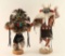 Lot of 2 Navajo Kachina Dolls